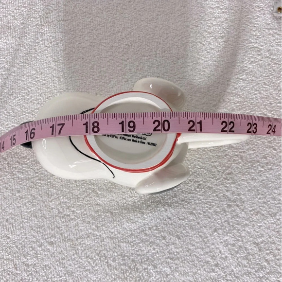 SOLD-Peanuts Snoopy  Head Ceramic Mug - Picture 7 of 16